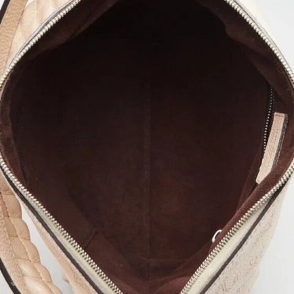 Louis Vuitton Cream Monogram Mahina Leather Babylone BB Bag - Picture 4 of 10